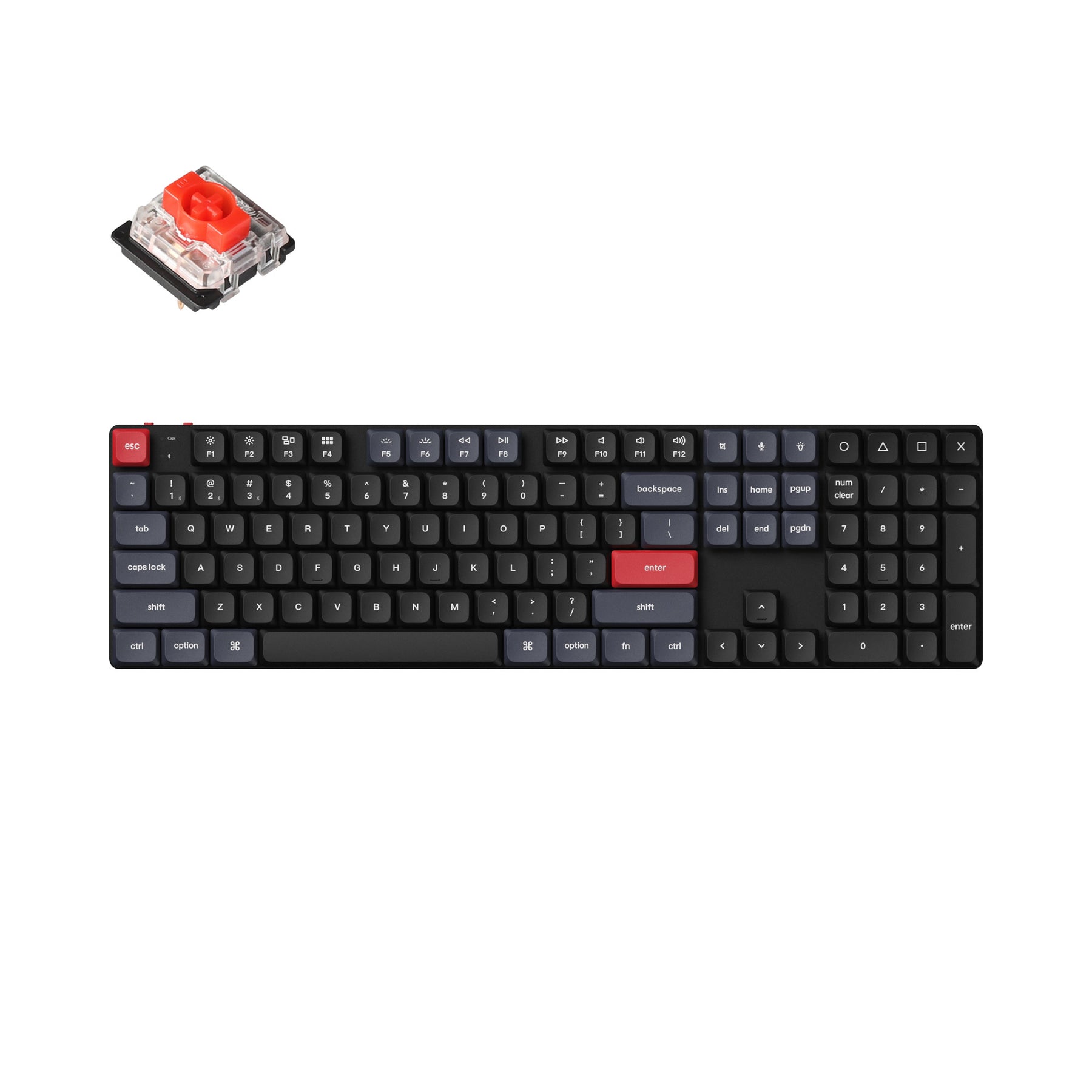 Keychron K5 Pro QMK/VIA Wireless Custom Mechanical Keyboard (US ANSI Layout)