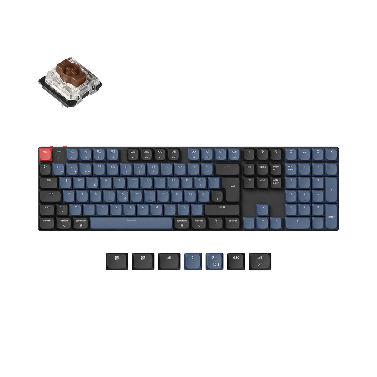 Keychrom Keyboard Layout 100% Layout Keyboards – Keychron UK