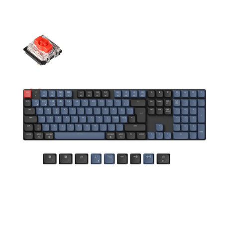 Keychron K5 Pro QMK/VIA Wireless Custom Mechanical Keyboard ISO Layout Collection