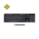 Keychron K5 SE Ultra Slim Low Profile Wireless Mechanical Keyboard For Mac Windows White Backlight Hot Swappable Keychron Optical Switch Banana