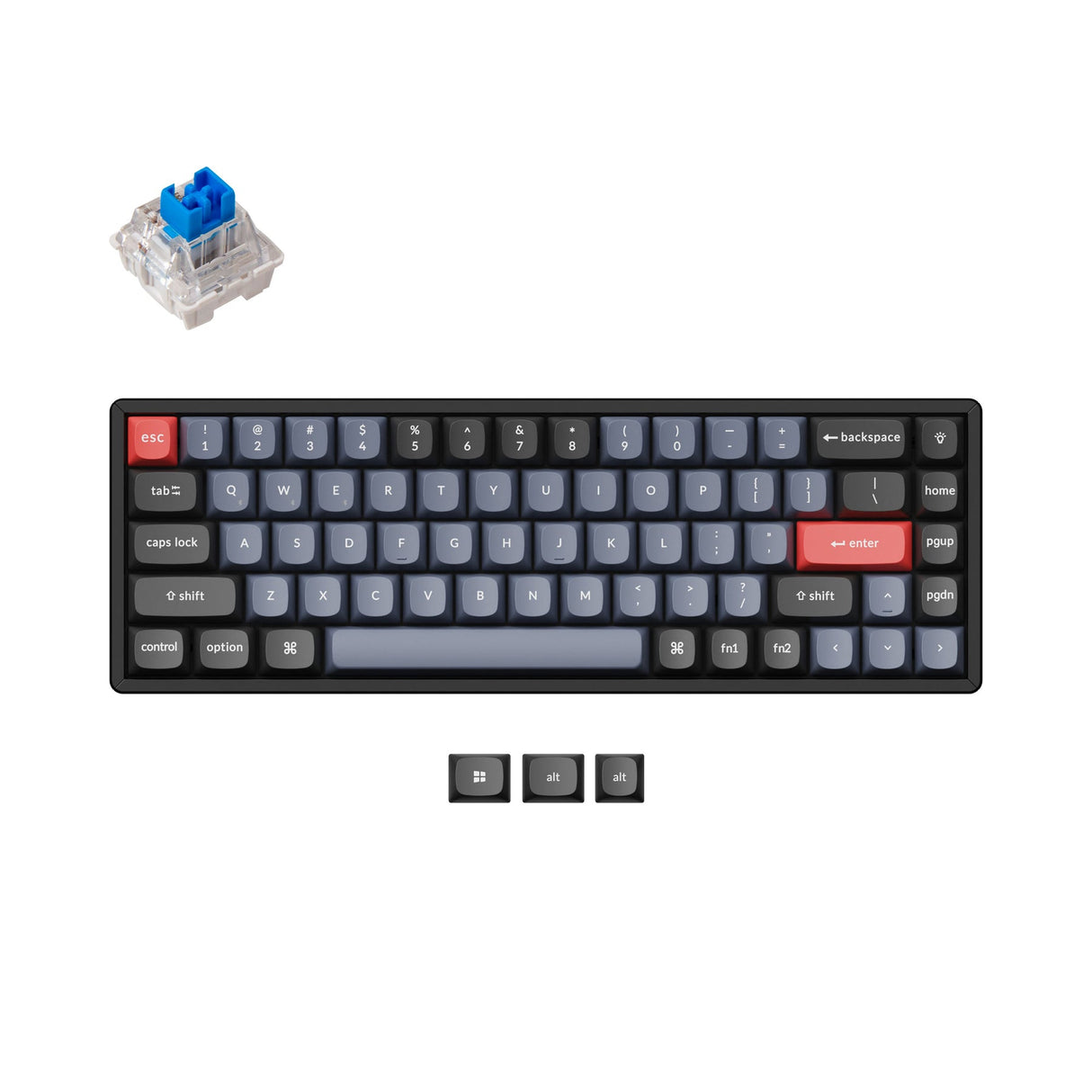 Keychron K6 Pro QMK/VIA Wireless Custom Mechanical Keyboard (ANSI Layout)