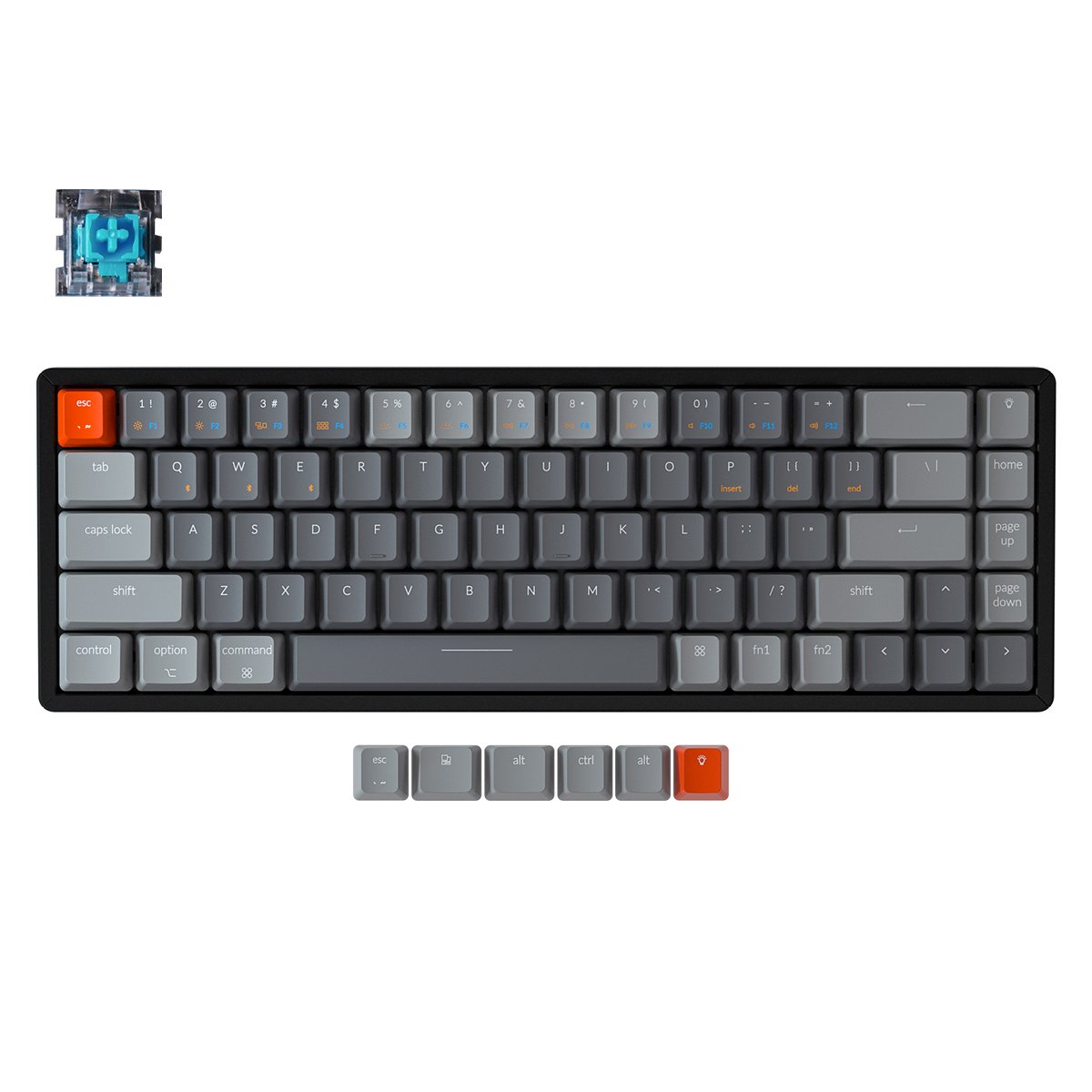 Keychron K6 Wireless Mechanical Keyboard (US ANSI Layout)