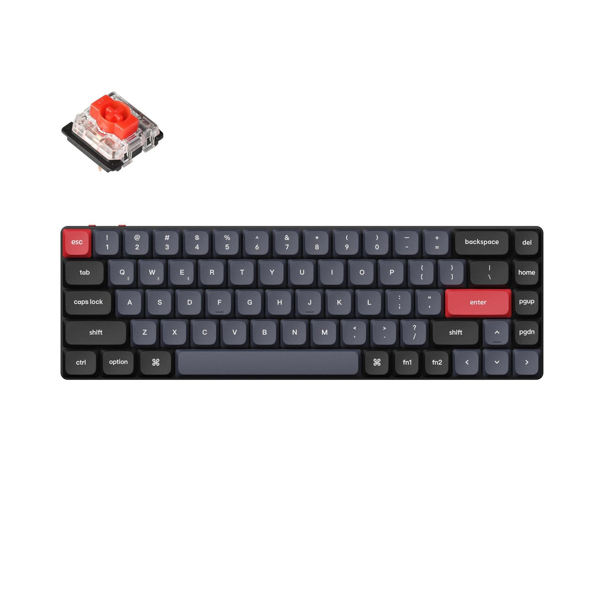 Keychron K7 Pro QMK/VIA Wireless Custom Mechanical Keyboard (ANSI Layout)