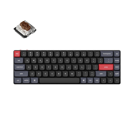 Keychron K7 Pro QMK/VIA Wireless Custom Mechanical Keyboard (ANSI Layout)