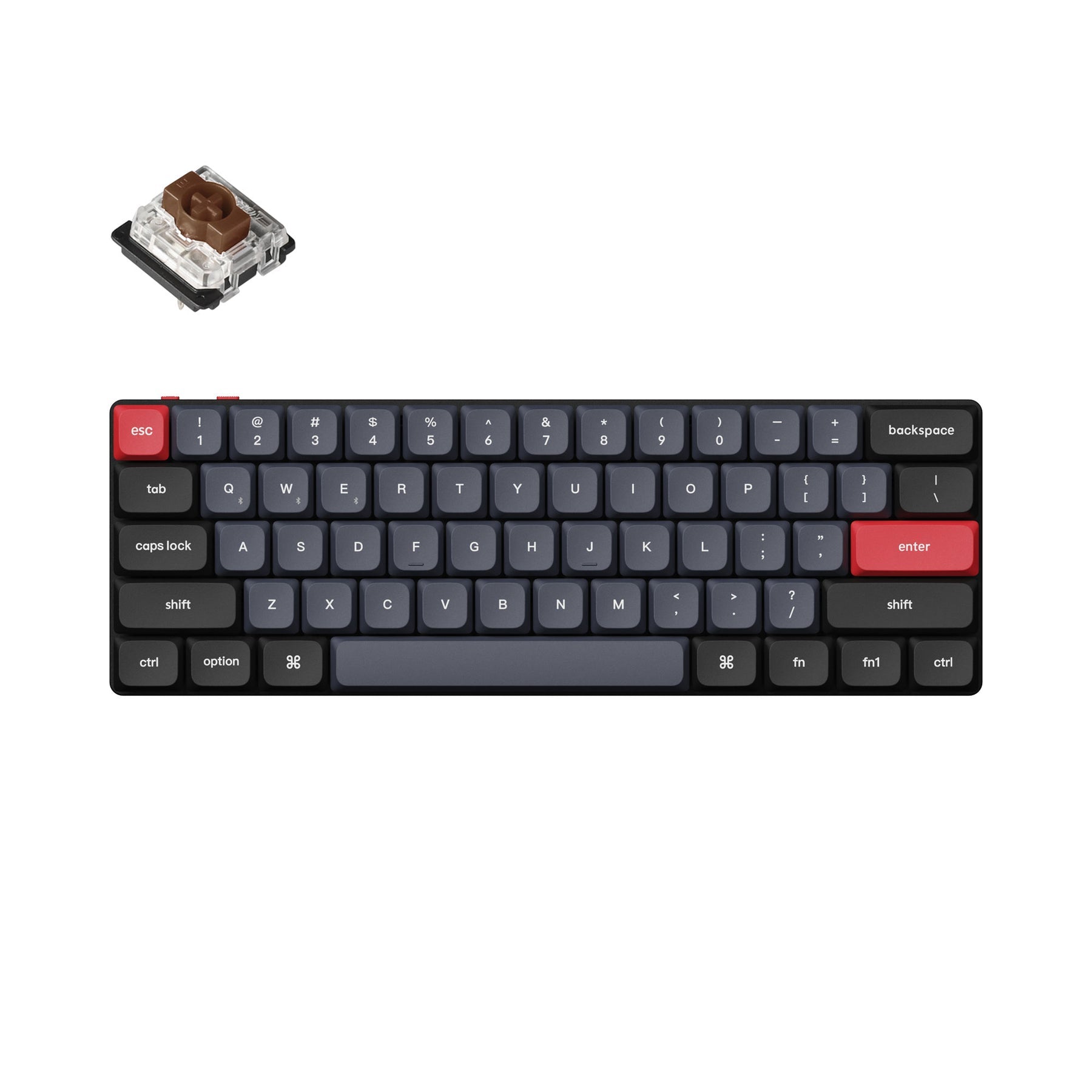 Keychron K9 Pro QMK/VIA Wireless Custom Mechanical Keyboard (ANSI Layout)