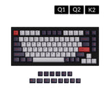 OEM Dye-Sub PBT Keycap Set - Ruby