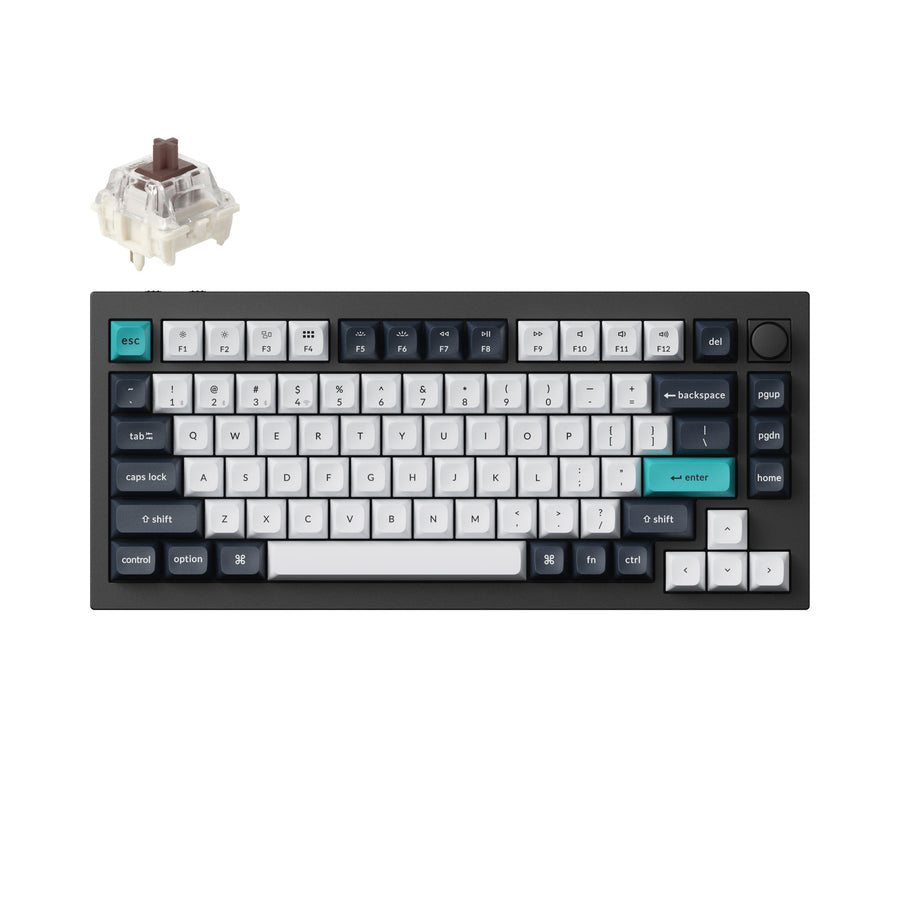 Keychron Q1 Max QMK/VIA Wireless Custom Mechanical Keyboard (US Layout)