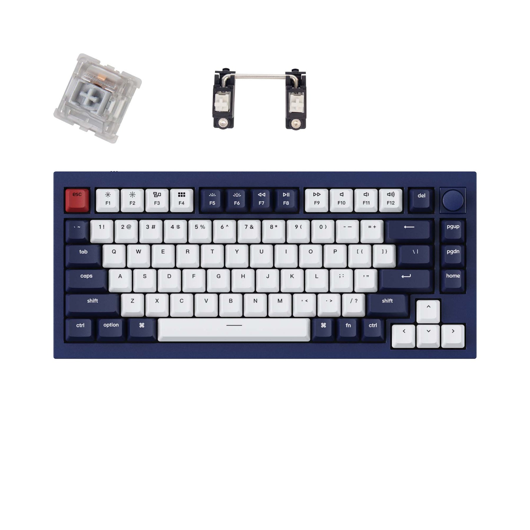 Keychron Q1 QMK Custom Mechanical Keyboard (US ANSI Layout) - Version 2
