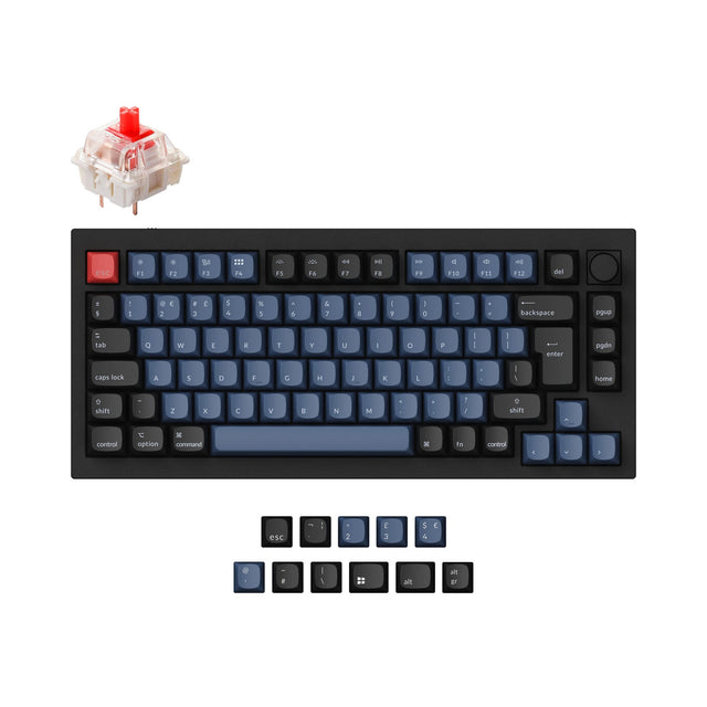 Keychron Q1 QMK Custom Mechanical Keyboard ISO Layout Collection ...