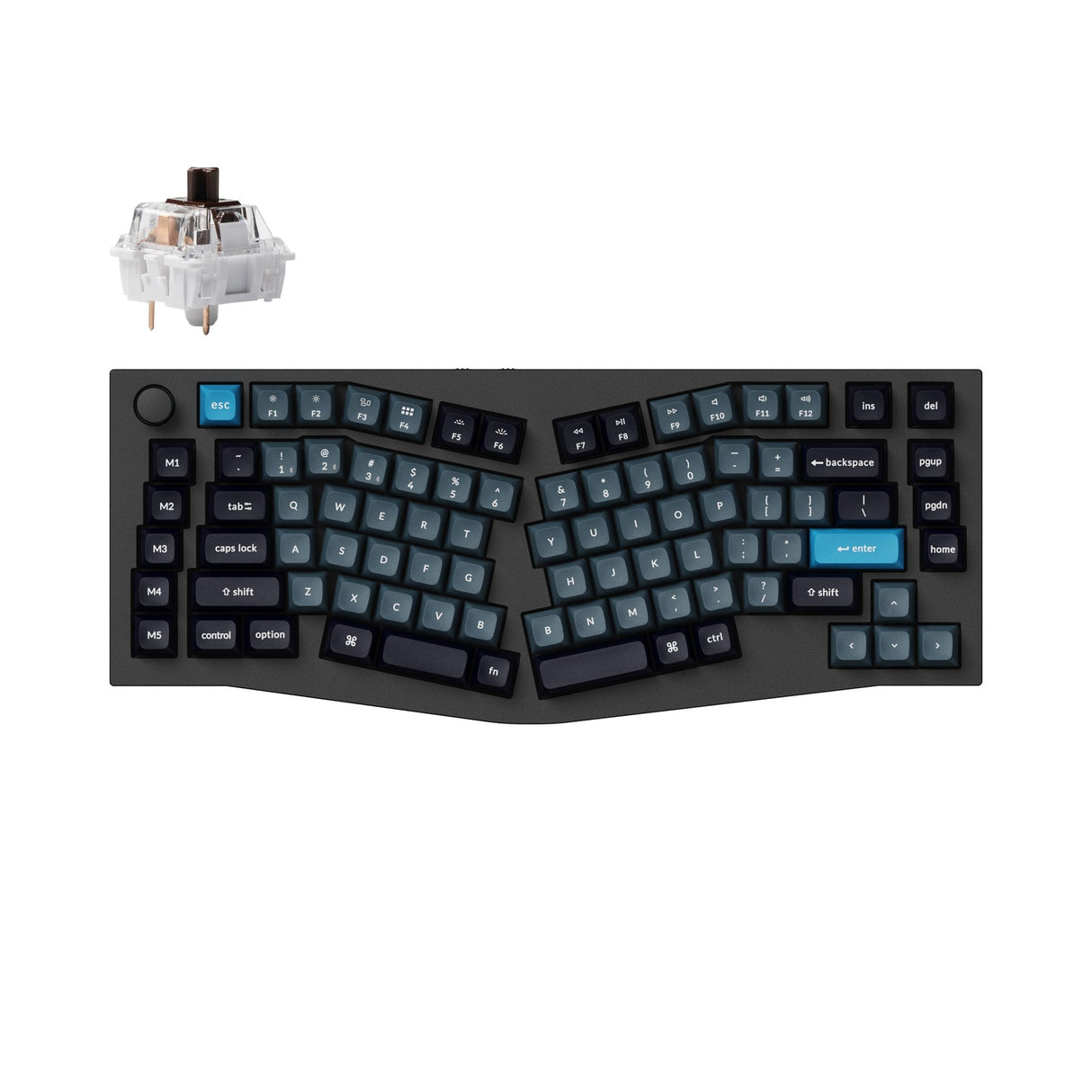 Keychron Q10 Pro (ANSI Alice Layout) QMK/VIA Wireless Custom Mechanical Keyboard