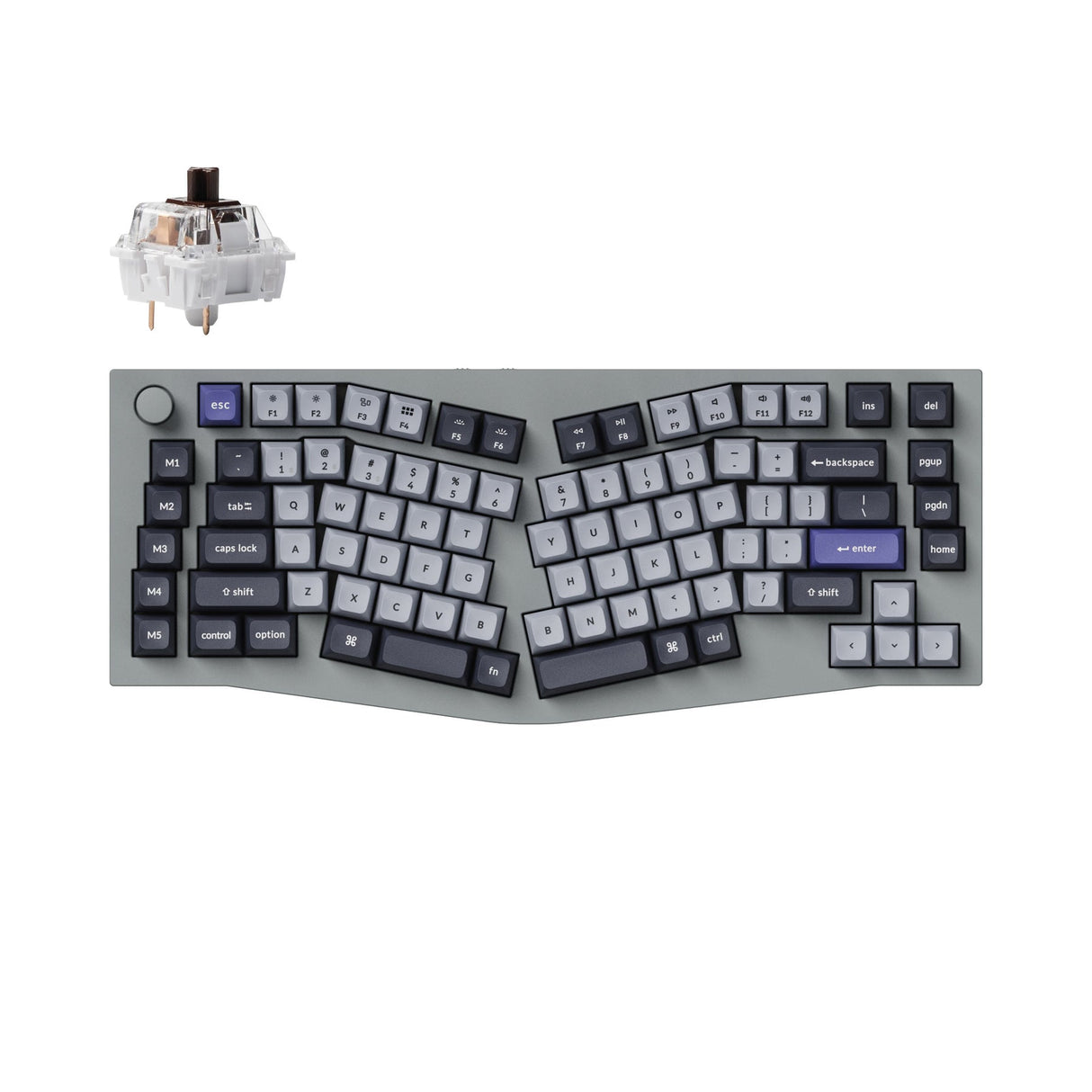 Keychron Q10 Pro (ANSI Alice Layout) QMK/VIA Wireless Custom Mechanical Keyboard