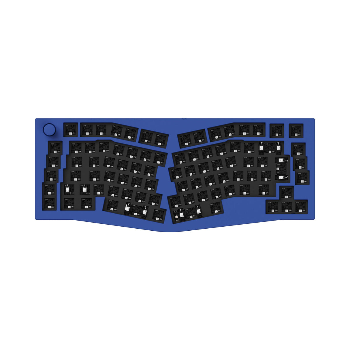 Keychron Q10 (Alice Layout) QMK Custom Mechanical Keyboard ISO Layout Collection