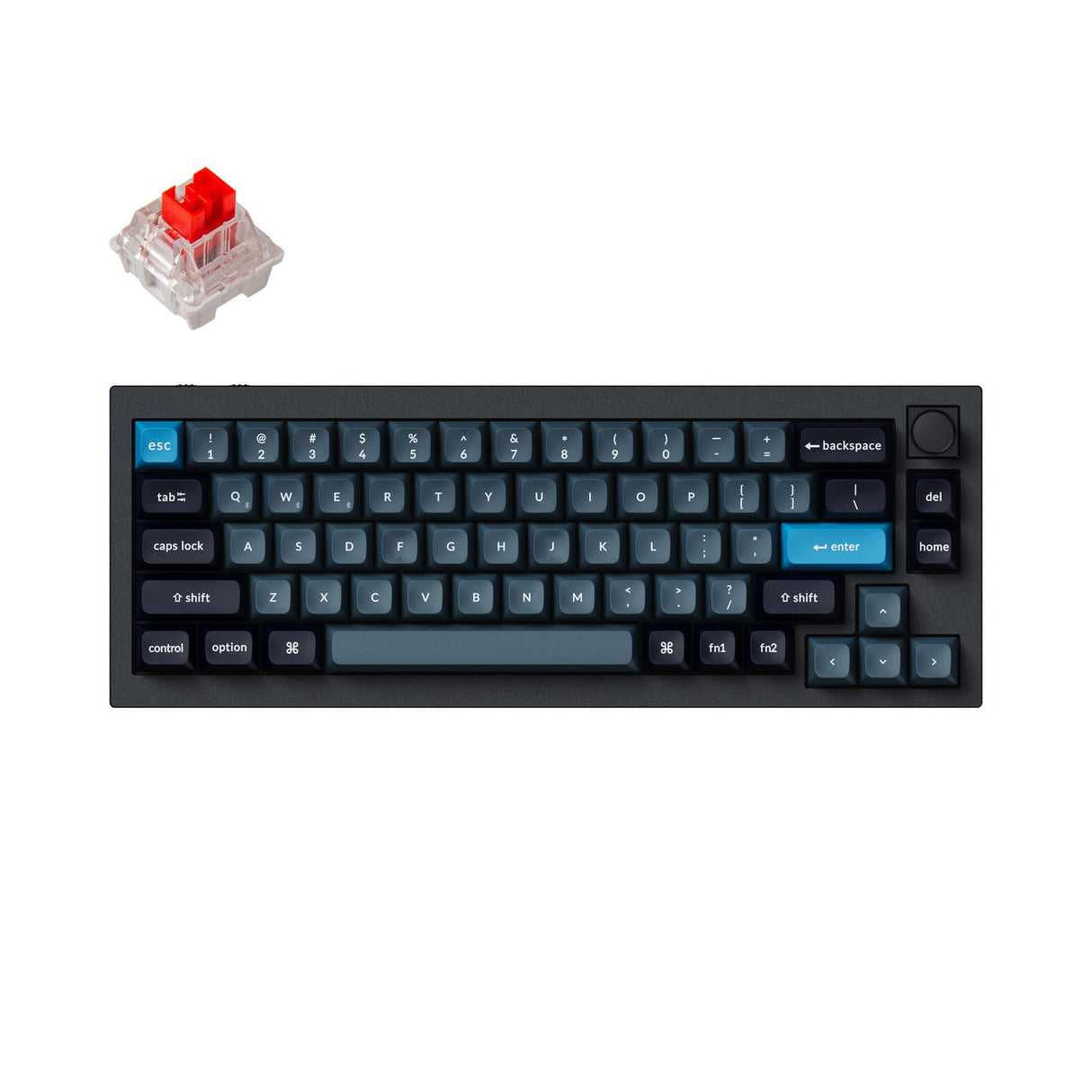 Keychron Q2 Pro QMK/VIA Wireless Custom Mechanical Keyboard (ANSI Layout)