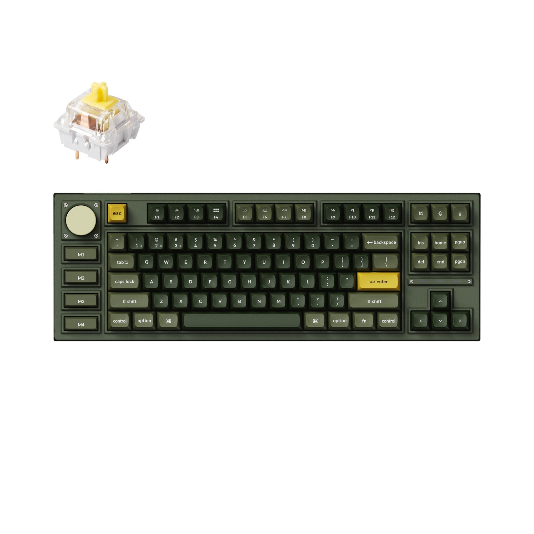 Keychron Q3 Pro QMK/VIA Wireless Custom Mechanical Keyboard (ANSI Layout)