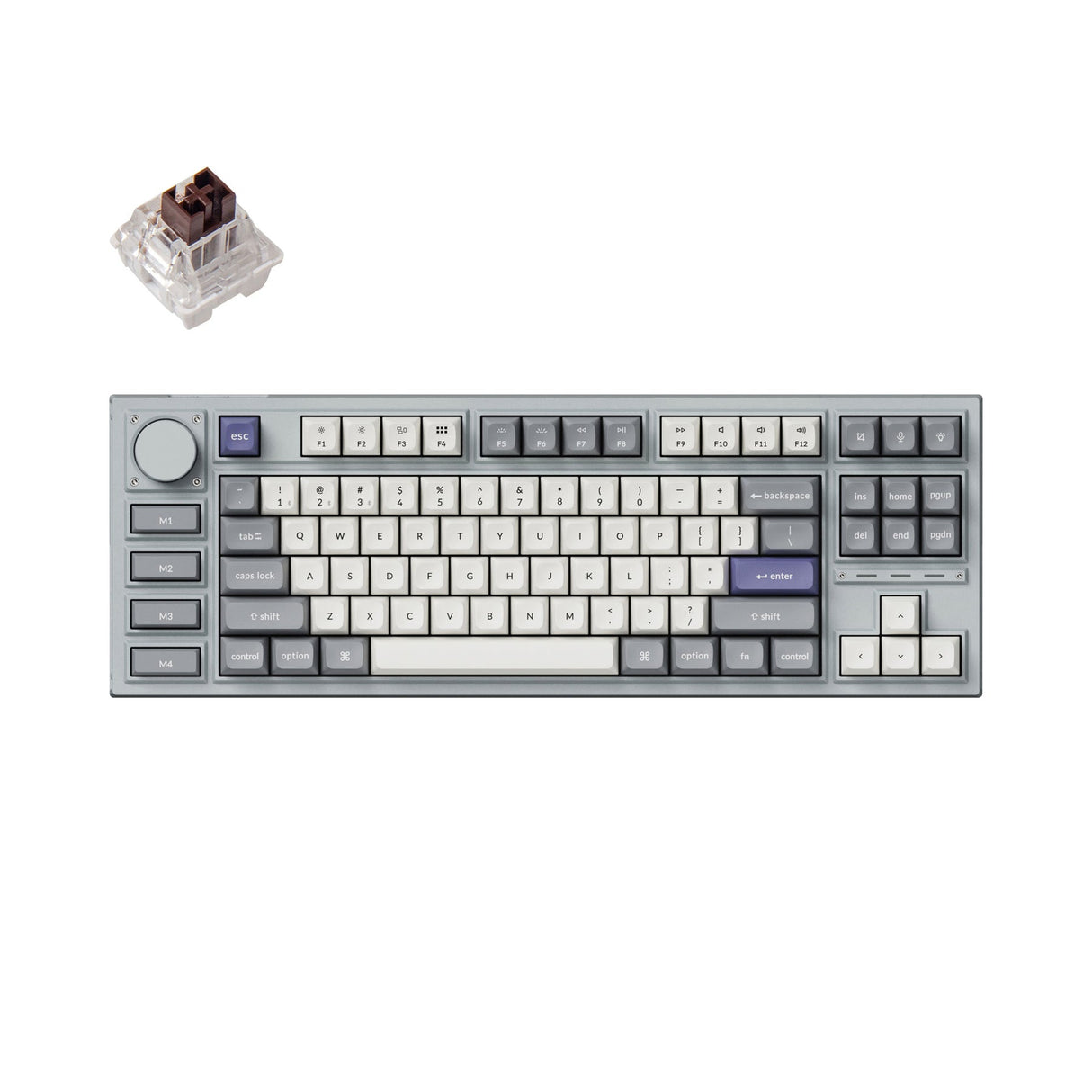 Keychron Q3 Pro QMK/VIA Wireless Custom Mechanical Keyboard (ANSI Layout)