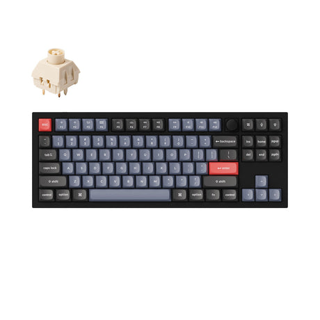 Keychron Q3 QMK Custom Mechanical Keyboard (US ANSI Layout)