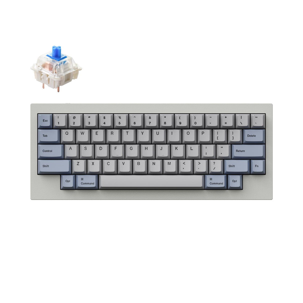 Keychron Q60 QMK Custom Mechanical Keyboard (ANSI Layout)