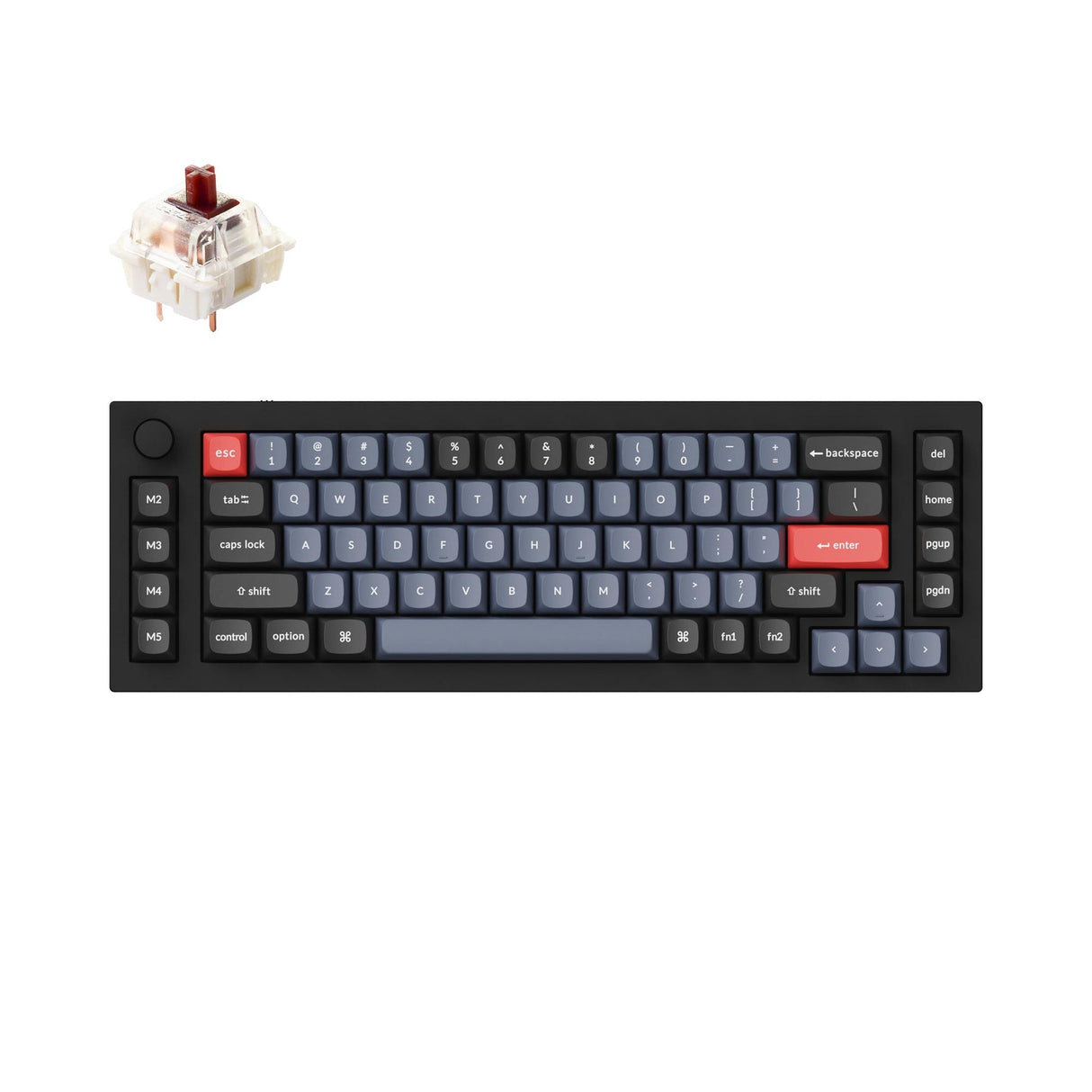 Keychron Q65 QMK Custom Mechanical Keyboard (ANSI Layout)