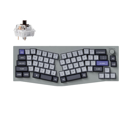 Keychron Q8 Pro (ANSI Alice Layout) QMK/VIA Wireless Custom Mechanical Keyboard