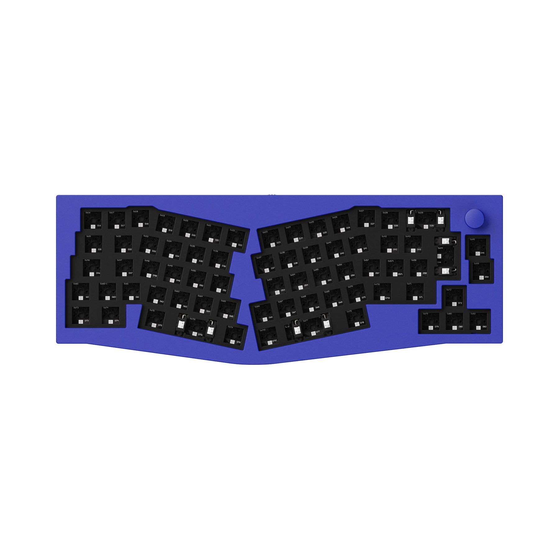 Keychron Q8 (Alice Layout) QMK Custom Mechanical Keyboard ISO Layout Collection