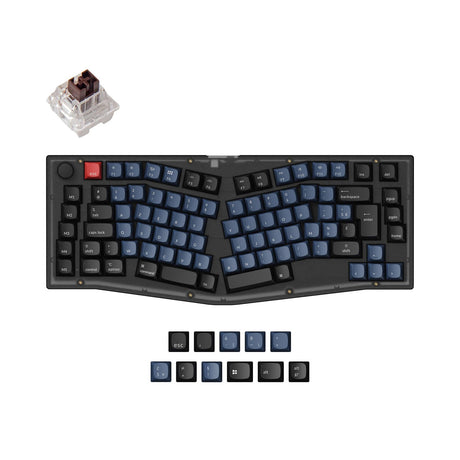 Keychron V10 (Alice Layout) QMK Custom Mechanical Keyboard ISO Layout Collection