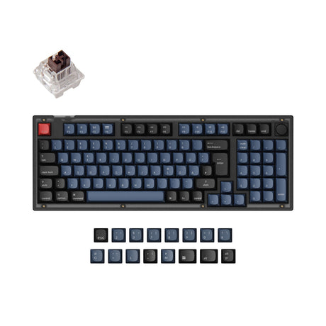 Keychron V5 QMK Custom Mechanical Keyboard ISO Layout Collection