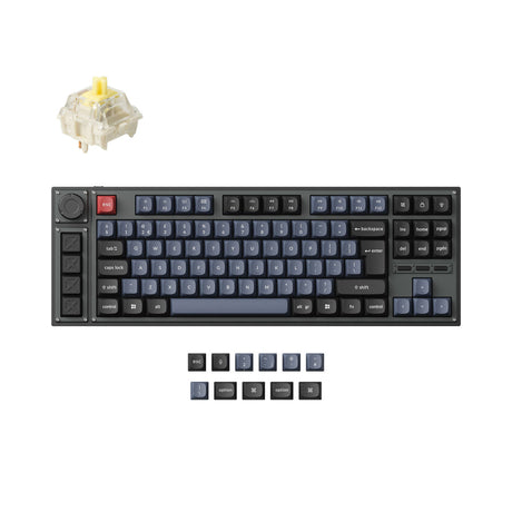 Lemokey L3 QMK/VIA Wireless Custom Mechanical Keyboard ISO Layout Collection