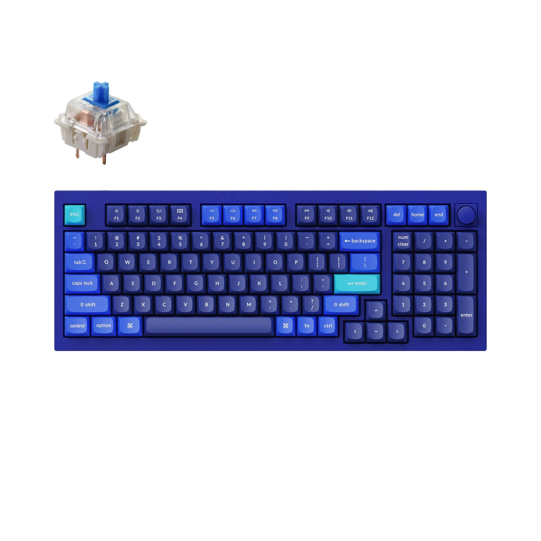 Keychron Q5 QMK Custom Mechanical Keyboard (US ANSI Layout)