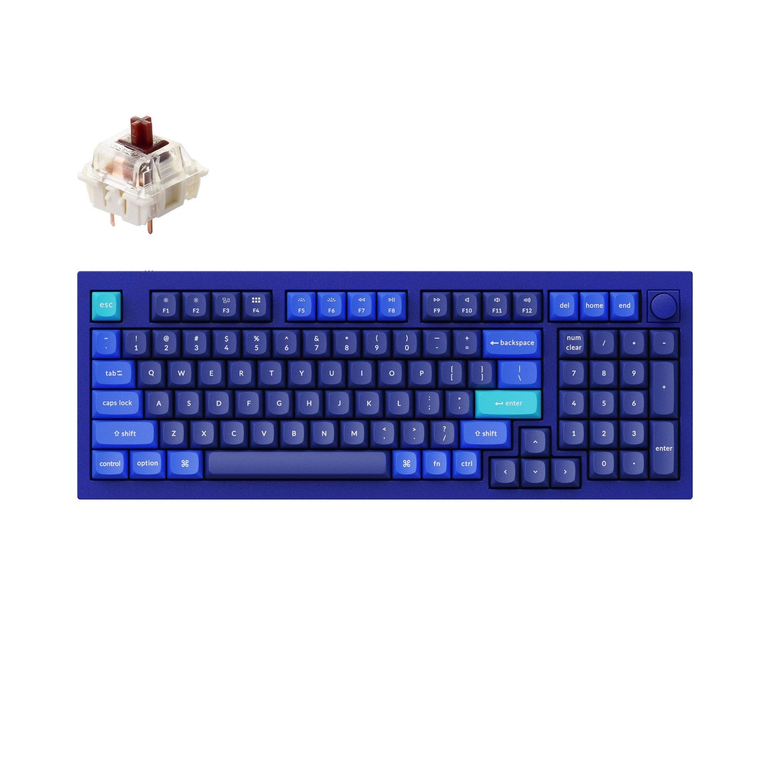 Keychron Q5 QMK Custom Mechanical Keyboard (US ANSI Layout)