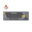 Keychron Q7 QMK/VIA custom mechanical keyboard 70 percent layout full aluminum for Mac Windows Linux fully assembled grey frame with Gateron G Pro switch red