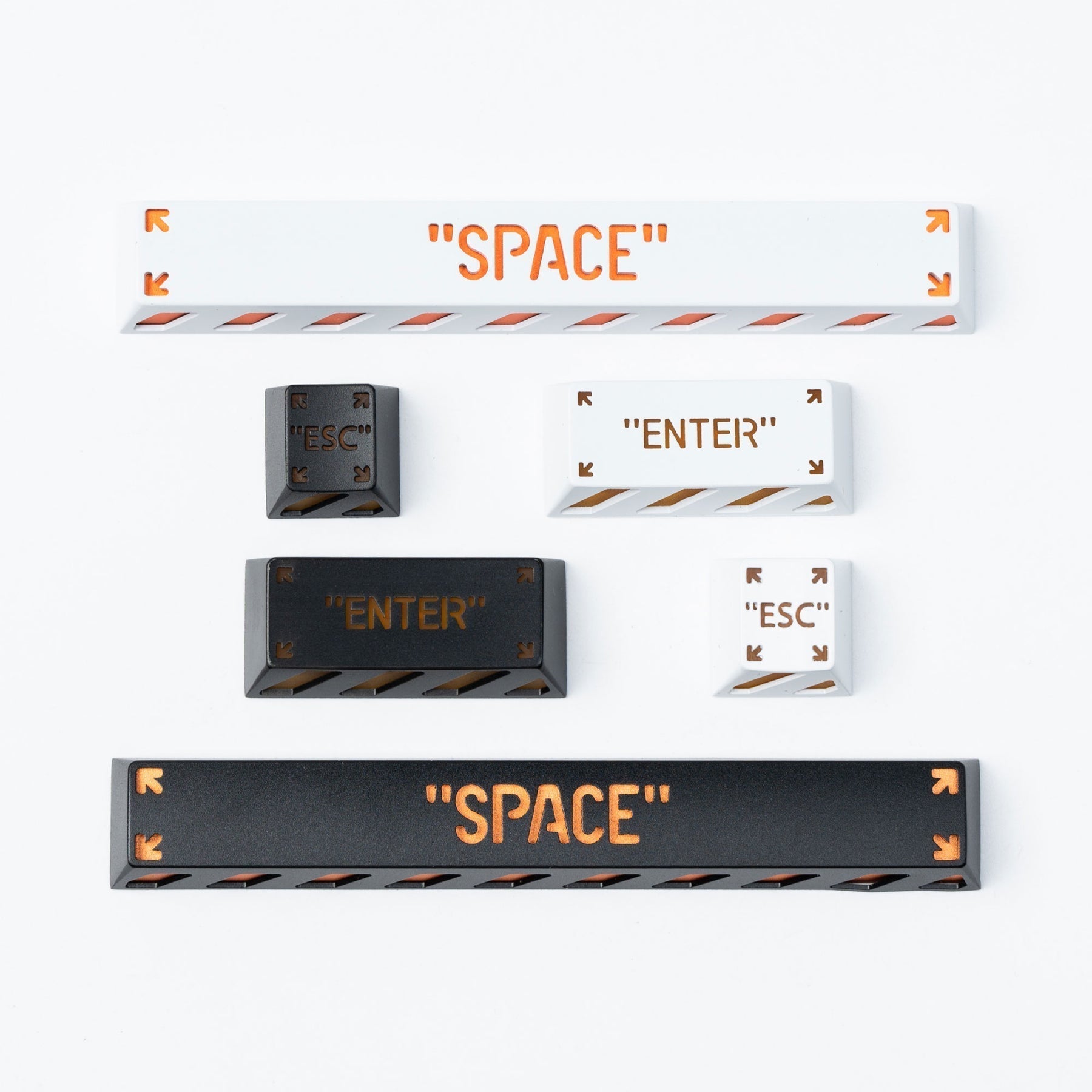 Spacebar/ESC/Enter Key Aluminum Alloy Artisan Keycap