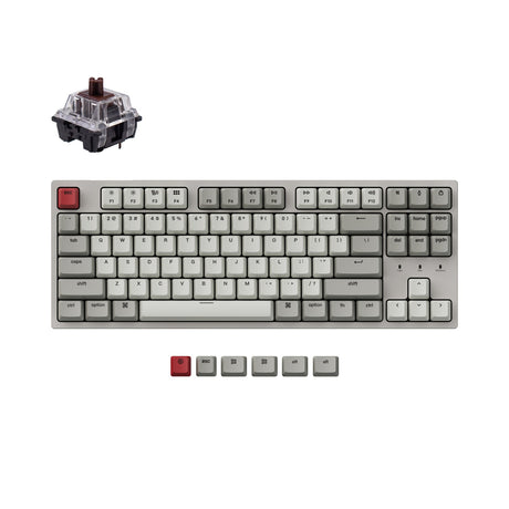 Keychron C1 Wired Mechanical Keyboard (US ANSI Layout)