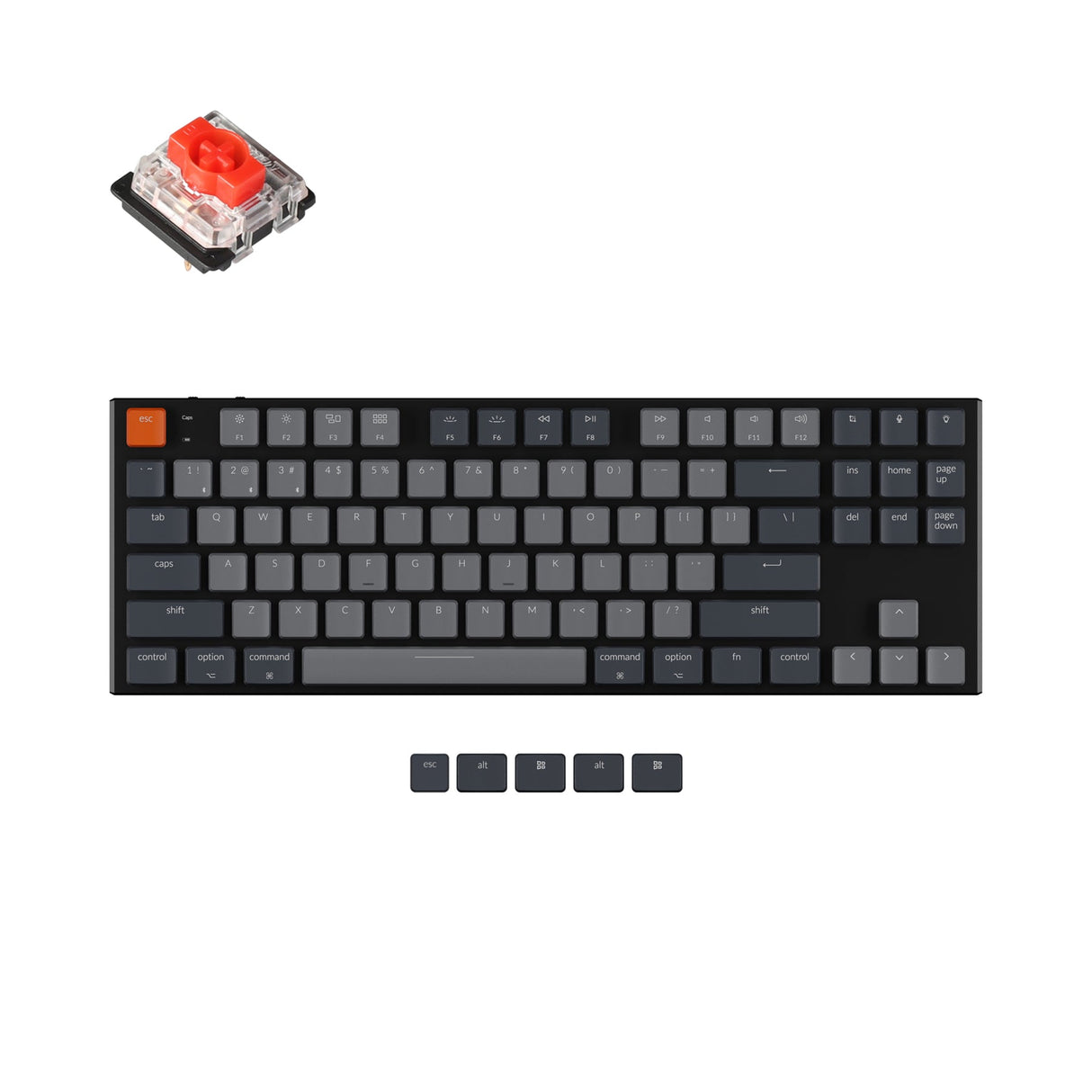 Keychron K1 Wireless Mechanical Keyboard Version 5 (US ANSI Layout)