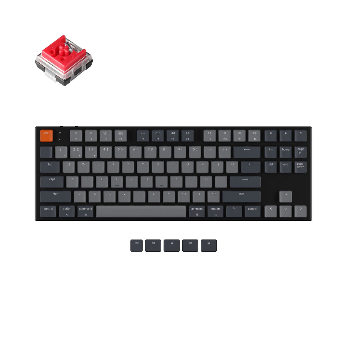 Keychron K1 Wireless Mechanical Keyboard Version 5 (US ANSI Layout)