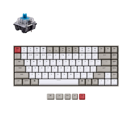 Keychron K2 Non-Backlight Wireless Mechanical Keyboard (US ANSI Layout)