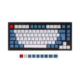 ISO Q1 & K2 OEM Dye-Sub PBT Keycap Set - Blue